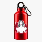 Металлическая бутылка 400 мл UV-DTF