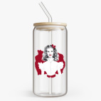 Банка с бамбуковой крышкой