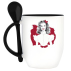 Кружка с ложкой