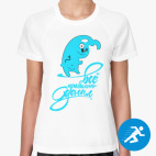 Женская спортивная футболка