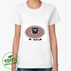Женская футболка органик