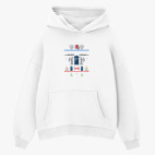 Толстовка худи оверсайз