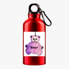 Металлическая бутылка 400 мл UV-DTF