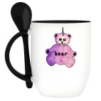 Кружка с ложкой