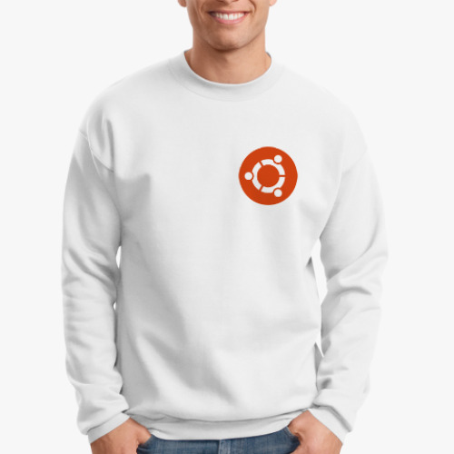 Свитшот с принтом Ubuntu