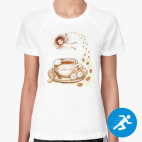 Женская спортивная футболка