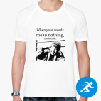 Мужская спортивная футболка