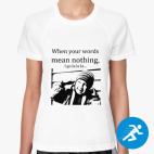 Женская спортивная футболка