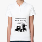 Женская рубашка поло