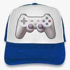 Кепка Trucker, синяя Джойстик
