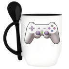 Кружка с ложкой