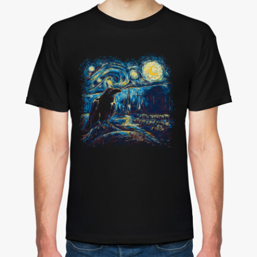Футболка с принтом Ночной Дозор (Ван Гог)
