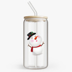 Банка с бамбуковой крышкой