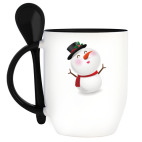 Кружка с ложкой