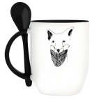 Кружка с ложкой