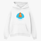 Толстовка худи оверсайз