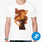 Мужская спортивная футболка