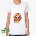 Женская футболка органик