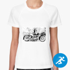 Женская спортивная футболка