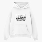 Толстовка худи оверсайз