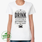 Женская футболка органик