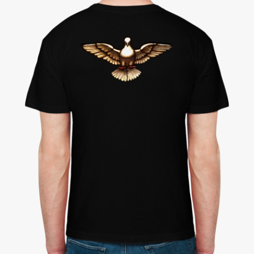 Футболка с принтом Veni Creator Spiritus