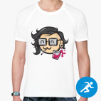 Мужская спортивная футболка