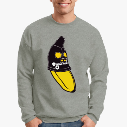 Свитшот с принтом Банан в маске