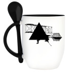 Кружка с ложкой