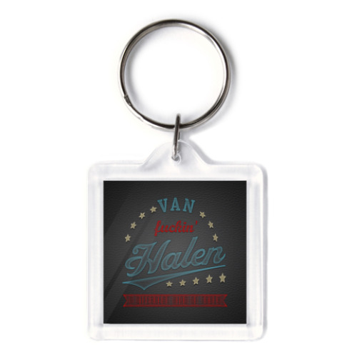 Брелок с принтом Van Halen