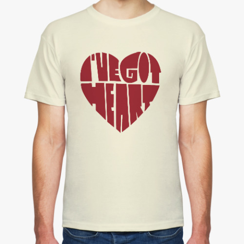 Футболка с принтом У меня есть сердце