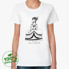 Женская футболка органик