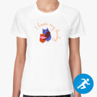 Женская спортивная футболка