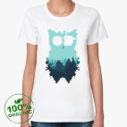 Женская футболка органик