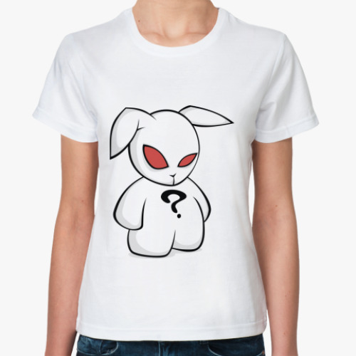 Классическая футболка с принтом Dead Animals / Dead rabbit