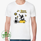 Мужская футболка органик