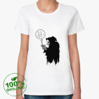 Женская футболка органик