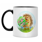 Кружка двухцветная