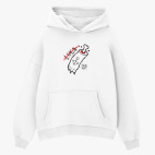 Толстовка худи оверсайз