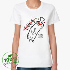 Женская футболка органик