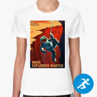 Женская спортивная футболка