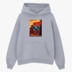 Толстовка худи оверсайз