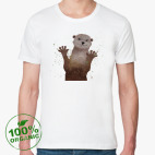 Мужская футболка органик