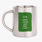 Кружка металлическая