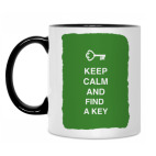 Кружка двухцветная