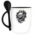 Кружка с ложкой