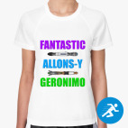 Женская спортивная футболка