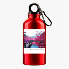 Металлическая бутылка 400 мл UV-DTF