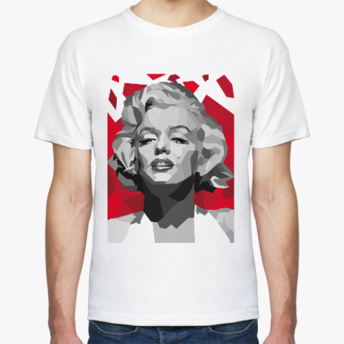 Футболка с принтом Мэрилин Монро