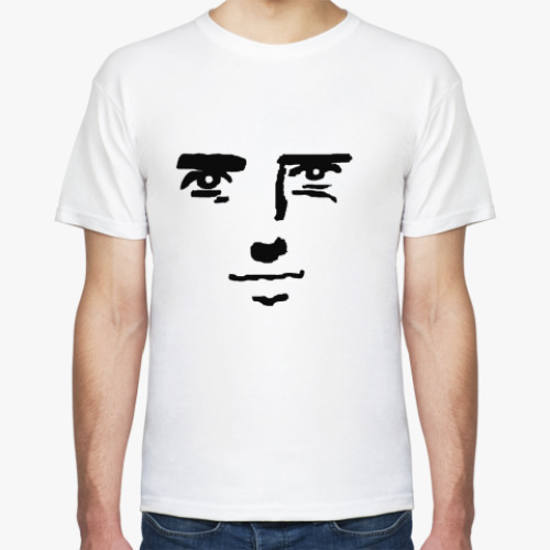 Футболка с принтом face